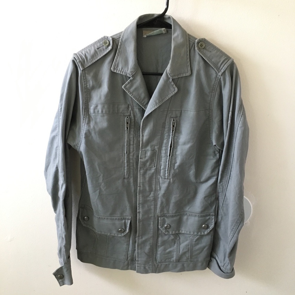 Zadig & Voltaire Rhinestone Military Jacket - Picture 2 of 6